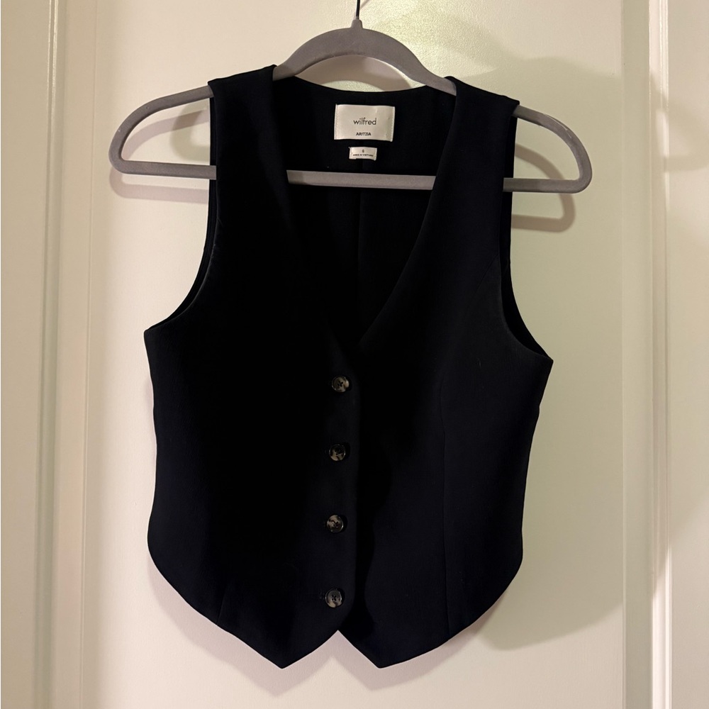 Aritzia Wilfred Pacino Vest - DRY CLEANED